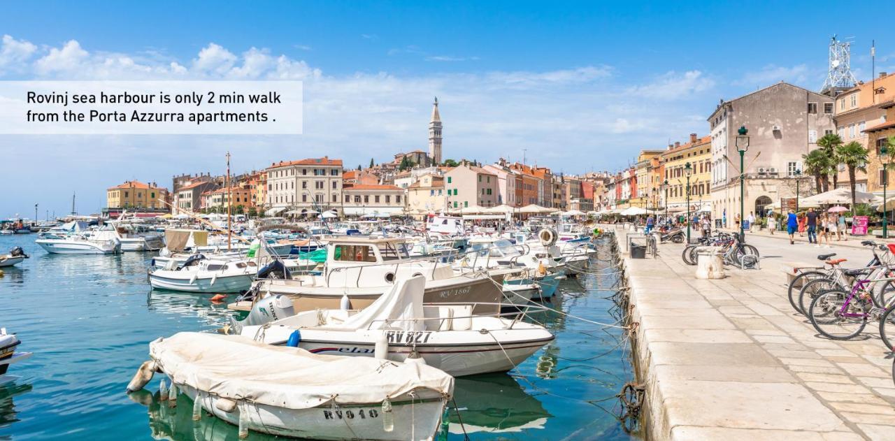 Porta Azzurra Apartments Rovinj Dış mekan fotoğraf